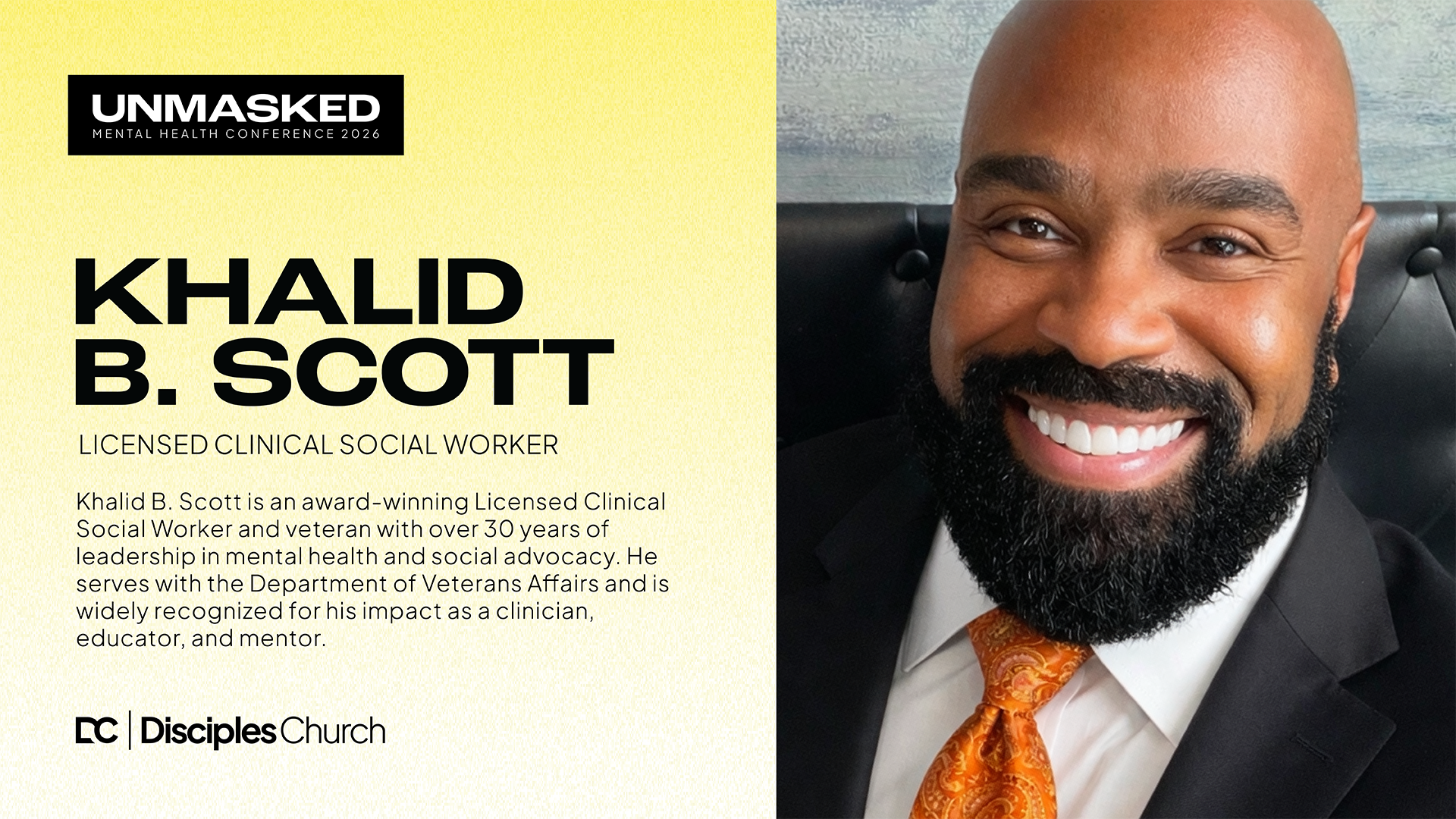 Khalid B. Scott, LCSW, CADC — Licensed Clinical Social Worker