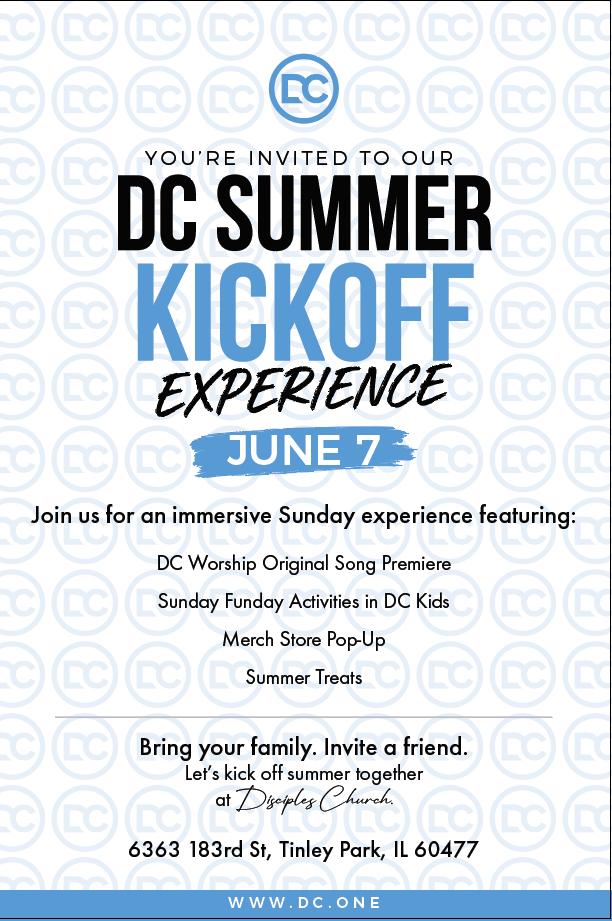 DC Summer Kickoff Experience invitation graphic